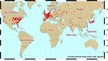 La mappa delle centrali nucleari nel mondo - credit  International Nuclear Safety Center (ANSA)