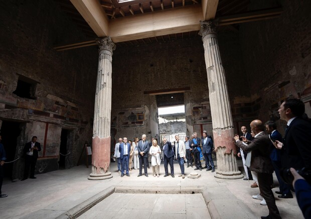 Commissione, successo per progetto di restauro di Pompei © ANSA