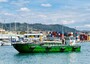 Porto Spezia, in servizio nave elettrica per il ritiro rifiuti