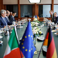 Tajani, Roma e Berlino per un'azione europea sui migranti