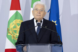 Advertencia del presidente italiano sobre la situación geopolítica.
