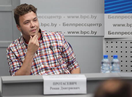 L'oppositore bielorusso Roman Protasevich © EPA