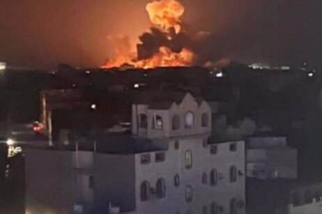 Attacco alle basi Houti in Yemen