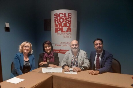 Da sinistra Paola Capoleva, Chiara Tommasini, Francesco Vacca e Paolo Bandiera
