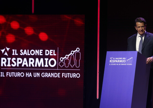 Il presidente di Assogestioni Carlo Trabattoni nella giornata di apertura del Salone del Risparmio 2022 © ANSA