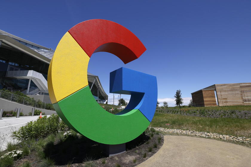 La grande G, Big G, il logo di Google © ANSA/EPA