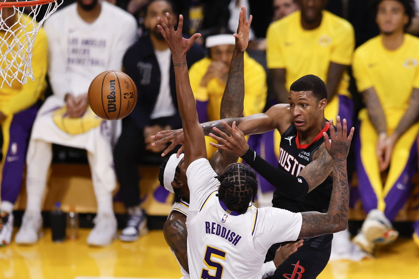 NBA - Houston Rockets at Los Angeles Lakers - RIPRODUZIONE RISERVATA