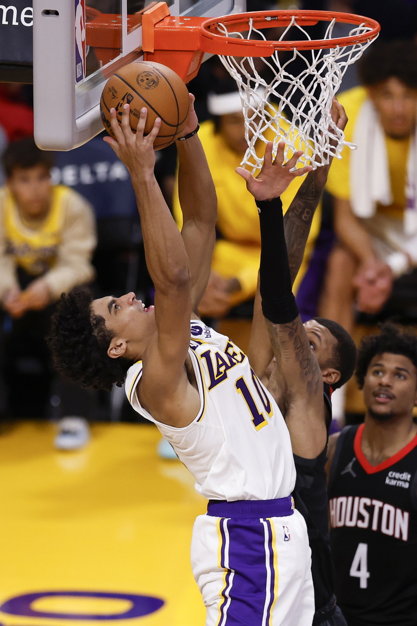 NBA - Houston Rockets at Los Angeles Lakers - RIPRODUZIONE RISERVATA