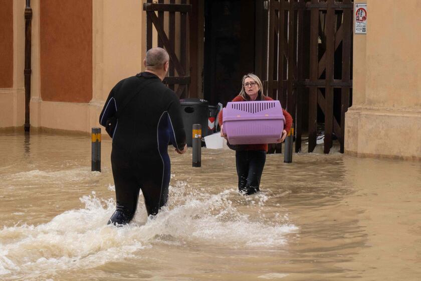 Italy flood © ANSA/AFP