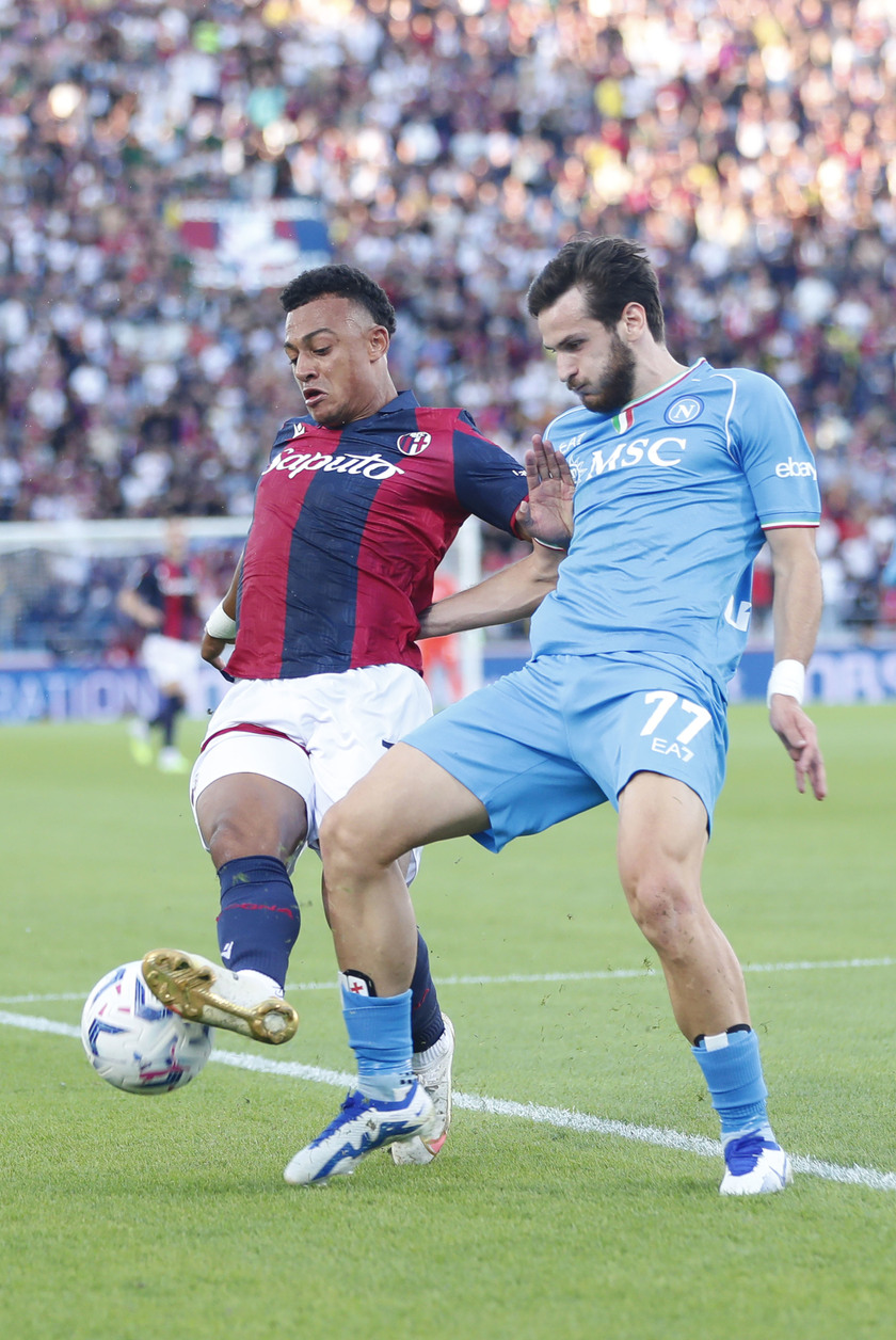 Soccer: Serie A ; Bologna - Napoli - RIPRODUZIONE RISERVATA