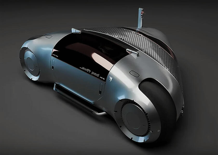 Swift Pod, suite autonoma su 3 ruote per viaggiare dormendo