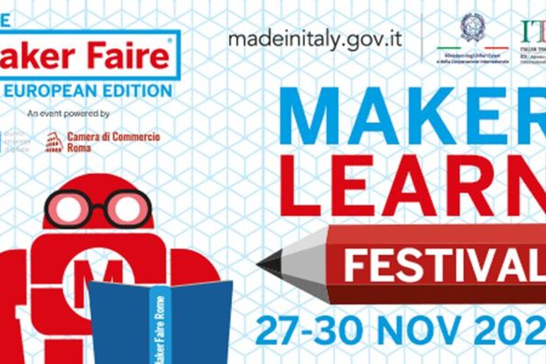 Il logo del Maker Learn Festival (fonte: Maker Faire) - RIPRODUZIONE RISERVATA