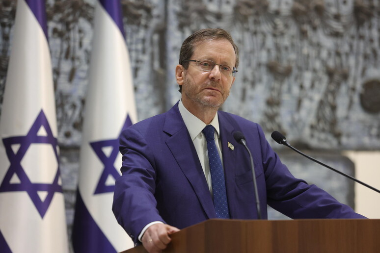 Il presidente di Israele, Yitzhak Herzog © ANSA/EPA