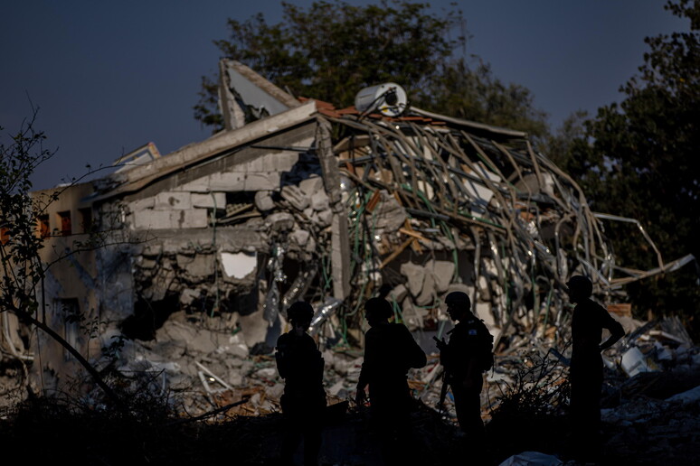 Hamas si addestrava sotto il naso di Israele © ANSA/EPA