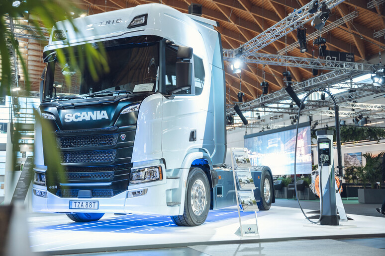 Scania ad Ecomondo 2023 - RIPRODUZIONE RISERVATA
