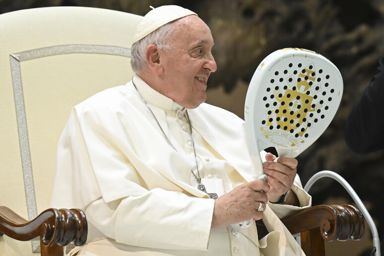 Papa Francesco  'tennis e padel non perdano la loro amatorialit� ' -     ALL RIGHTS RESERVED