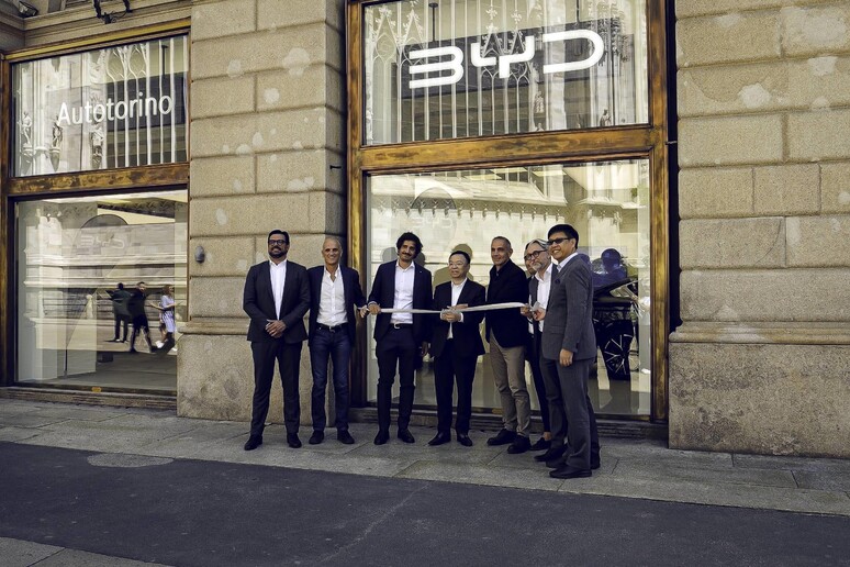 Byd: apre un nuovo showroom a Milano con Autotorino - RIPRODUZIONE RISERVATA