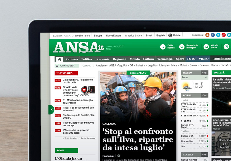 ANSA Corporate: ANSA.it © Ansa