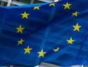 European flags at EU Commission headquarters (ANSA)