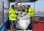 I pescatori contro l'inquinamento, raccolte 2 tonnellate rifiuti