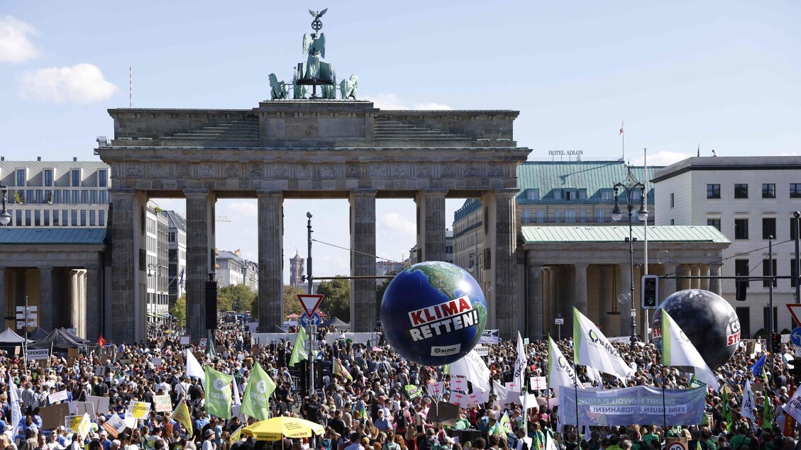 Fridays For Future a Berlino © ANSA/AFP
