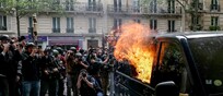 Tensione e scontri al corteo di Parigi del Primo Maggio