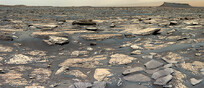 Tracce di un antico lago simile a quelli terrestri sono state trovate nel cratere Gale su Marte (fonte: NASA/JPL-Caltech/MSSS)