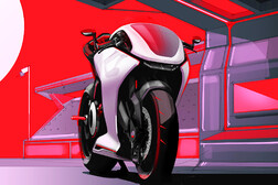 Debutta futuribile moto elettrica FSD 59 firmata Stephenson