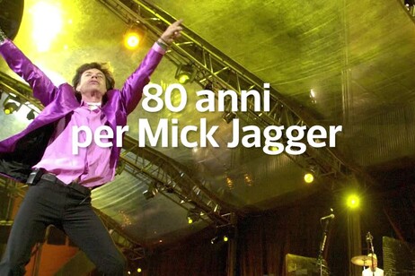 80 anni per Mick Jagger