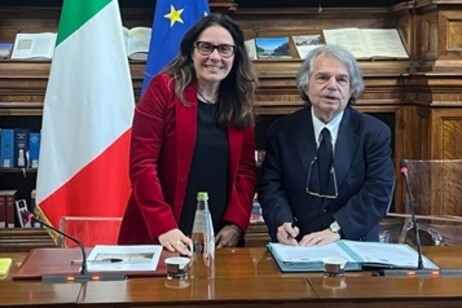 il ministro delle Disabilità Locatelli e il presidente del Cnel, Brunetta (fonte: www.cnel.it)