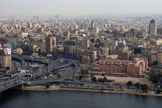 Una veduta del Cairo