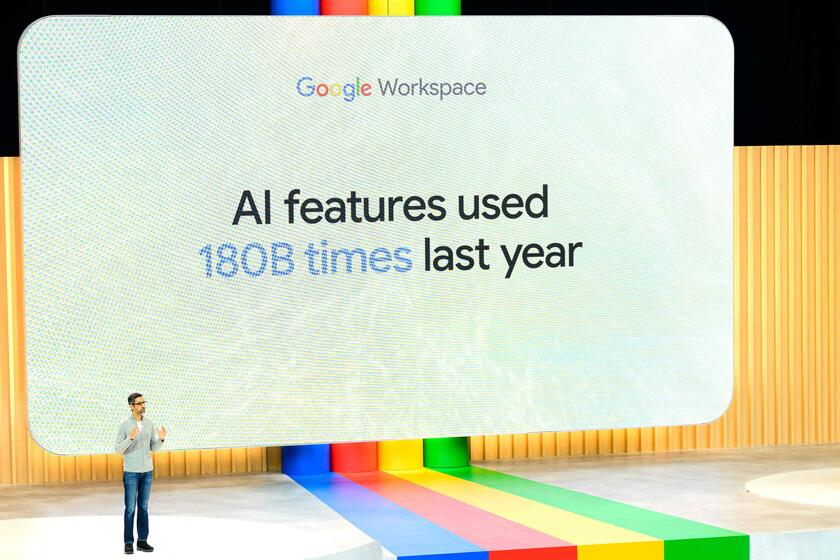 Google, le sfide dell 'Intelligenza artificiale © ANSA/AFP