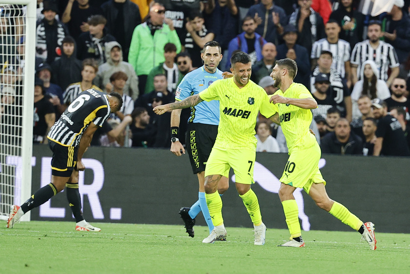Soccer: Serie A ; Sassuolo - Juventus - RIPRODUZIONE RISERVATA