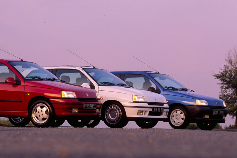 33 anni di pubblicità per la saga di Renault Clio © ANSA/Renault